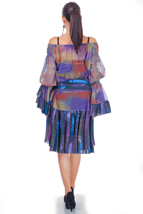 Rochie tip ie din tull freeshipping - Liza Panait Online Boutique